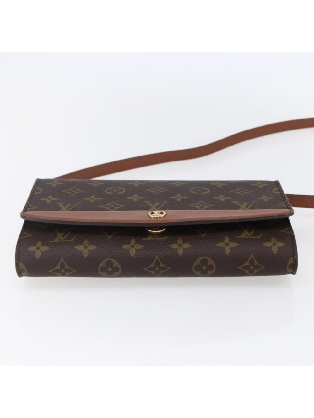 Authentic LOUIS VUITTON Monogram Bordeaux 24 Shoulder Bag M51798 LV - Picture 12 of 16